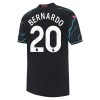 Camisola + Calções Manchester City Bernardo 20 Criança Equipamento 3ª 23/24